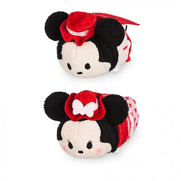Mickey and Minnie Valentine Tsum Tsum Scented Mini Soft Toys